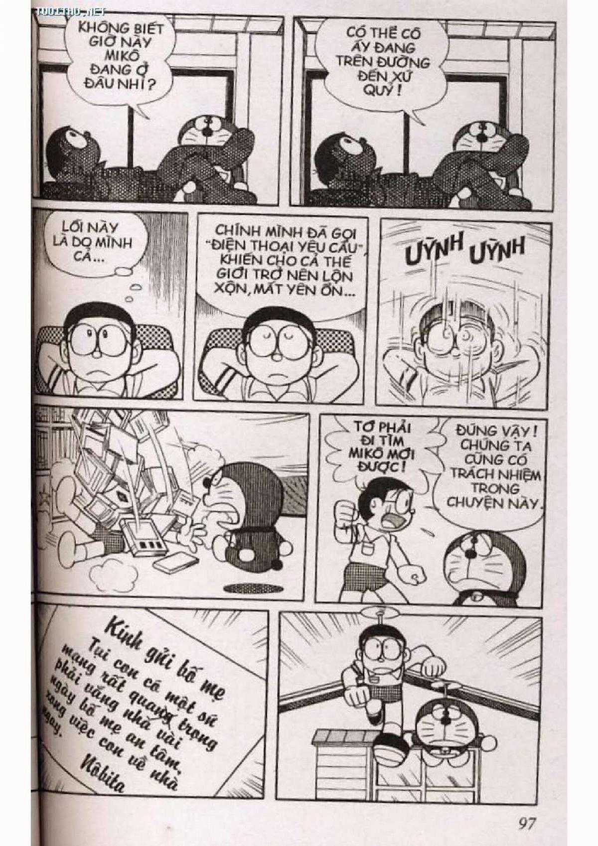 Doraemon Truyện Dài Tập 5: Nobita Lạc Vào Xứ Quỷ Chapter 5 trang 97