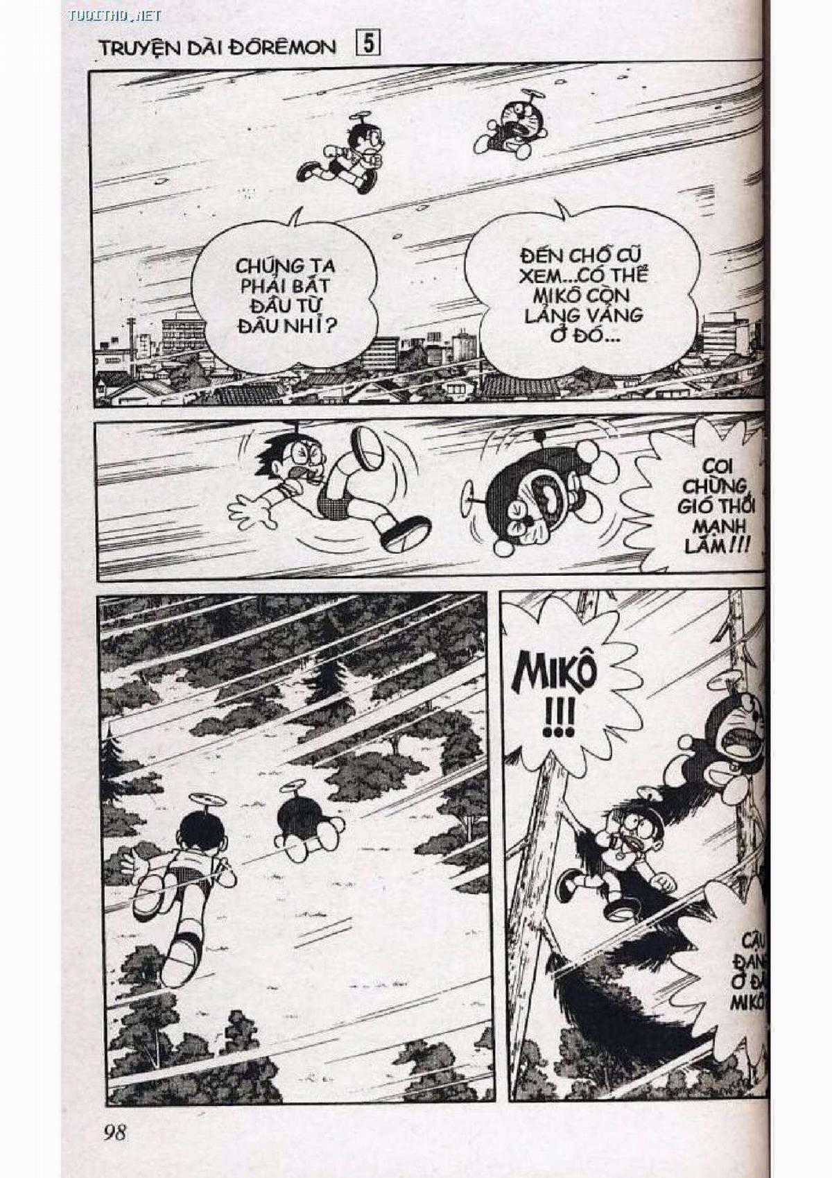Doraemon Truyện Dài Tập 5: Nobita Lạc Vào Xứ Quỷ Chapter 5 trang 98