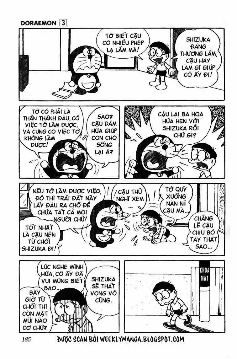 Doraemon Chapter 52 trang 4