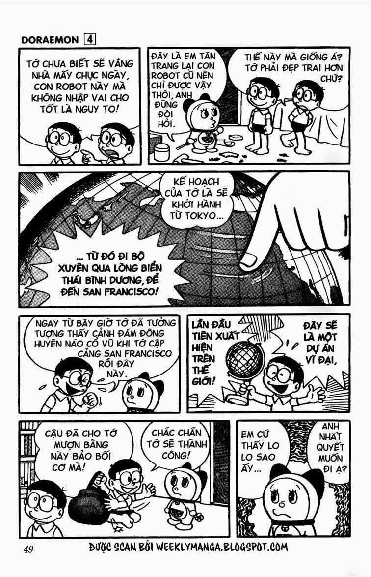 Doraemon Chapter 57 trang 4