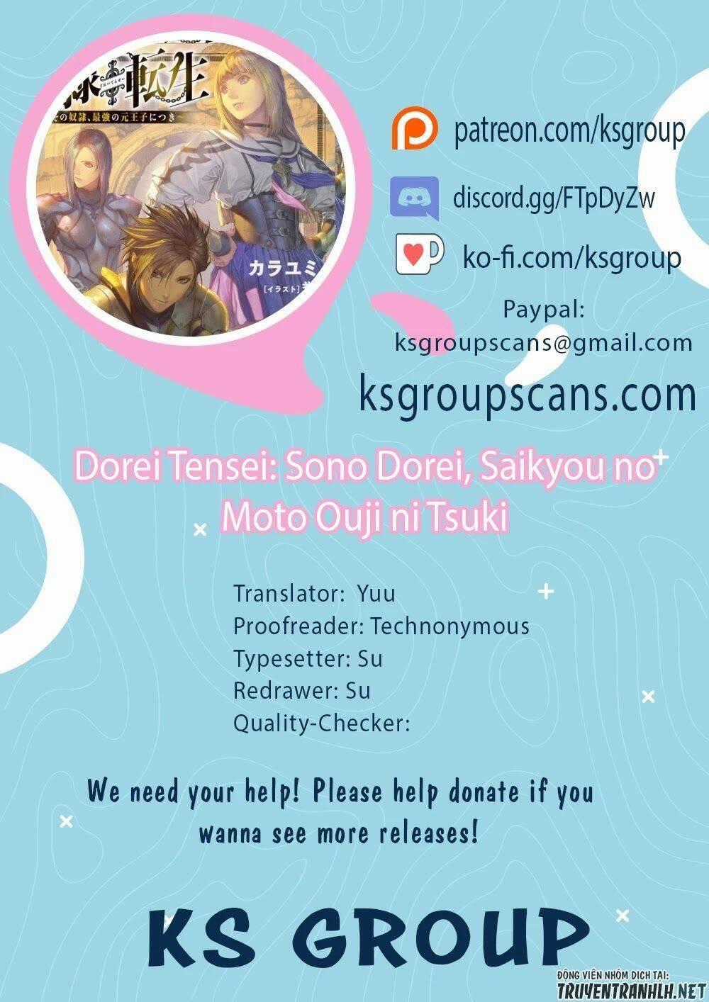 Dorei Tensei: Sono Dorei, Saikyou No Moto Ouji Ni Tsuki Chương 25 trang 1
