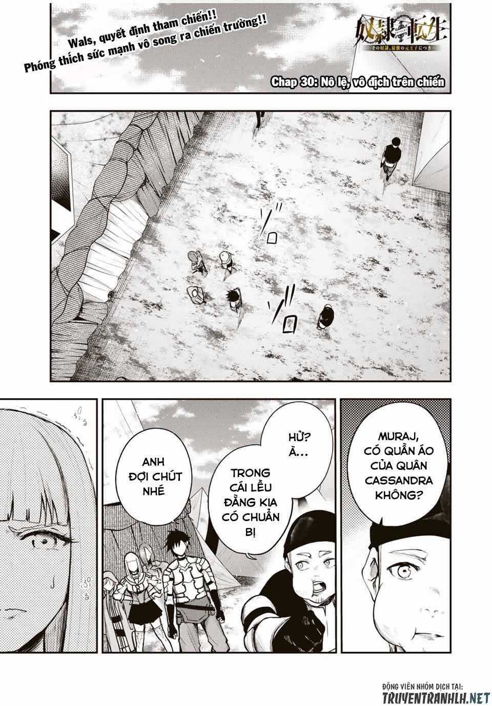 Dorei Tensei: Sono Dorei, Saikyou No Moto Ouji Ni Tsuki Chương 30 trang 1