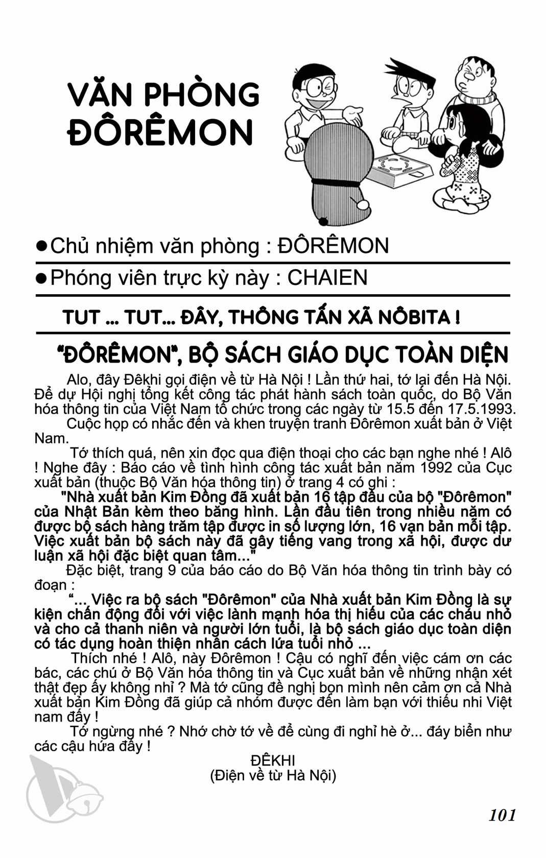 ĐôRêMon 1992 Chapter 21 trang 101