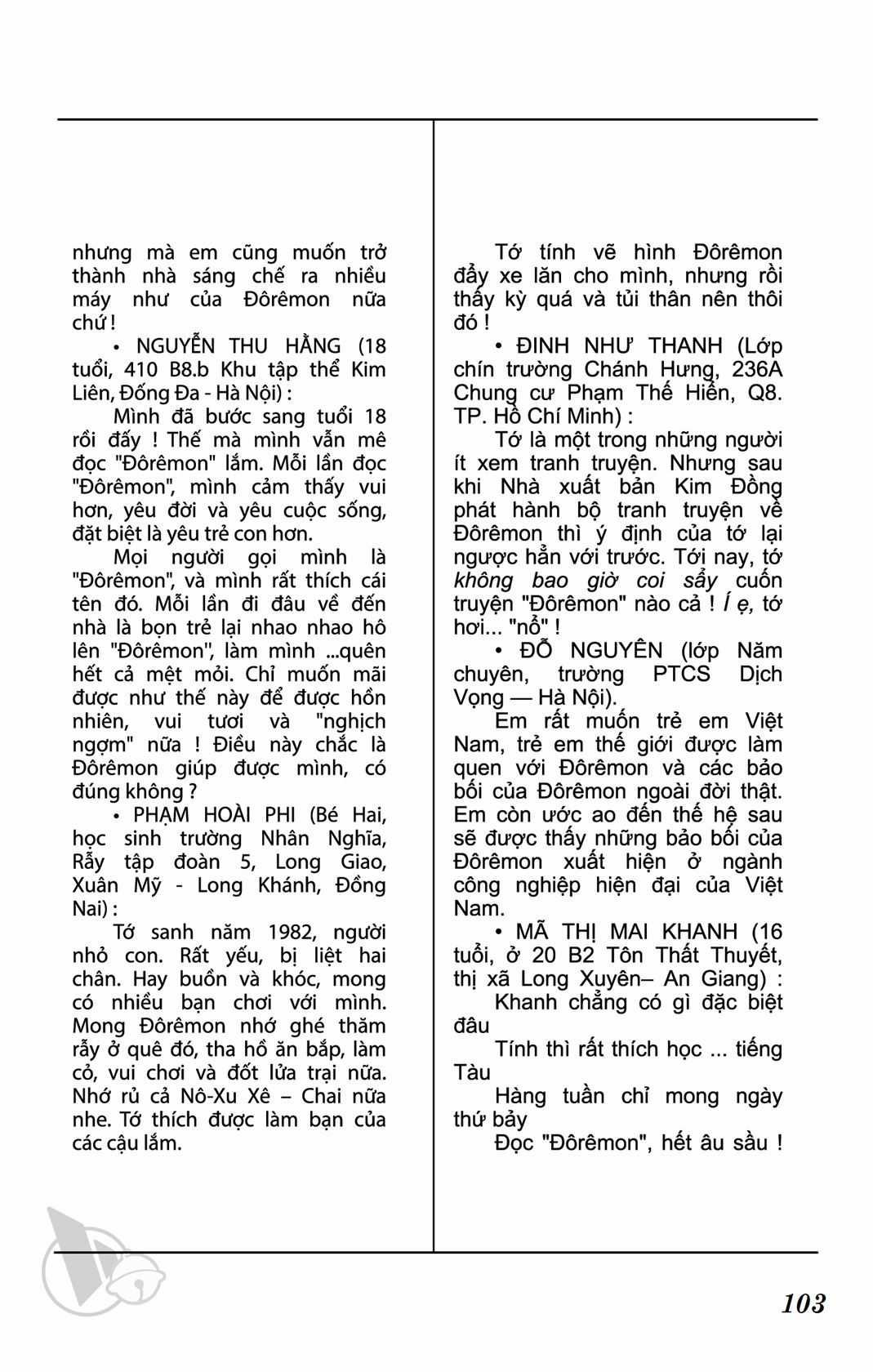 ĐôRêMon 1992 Chapter 46 trang 101