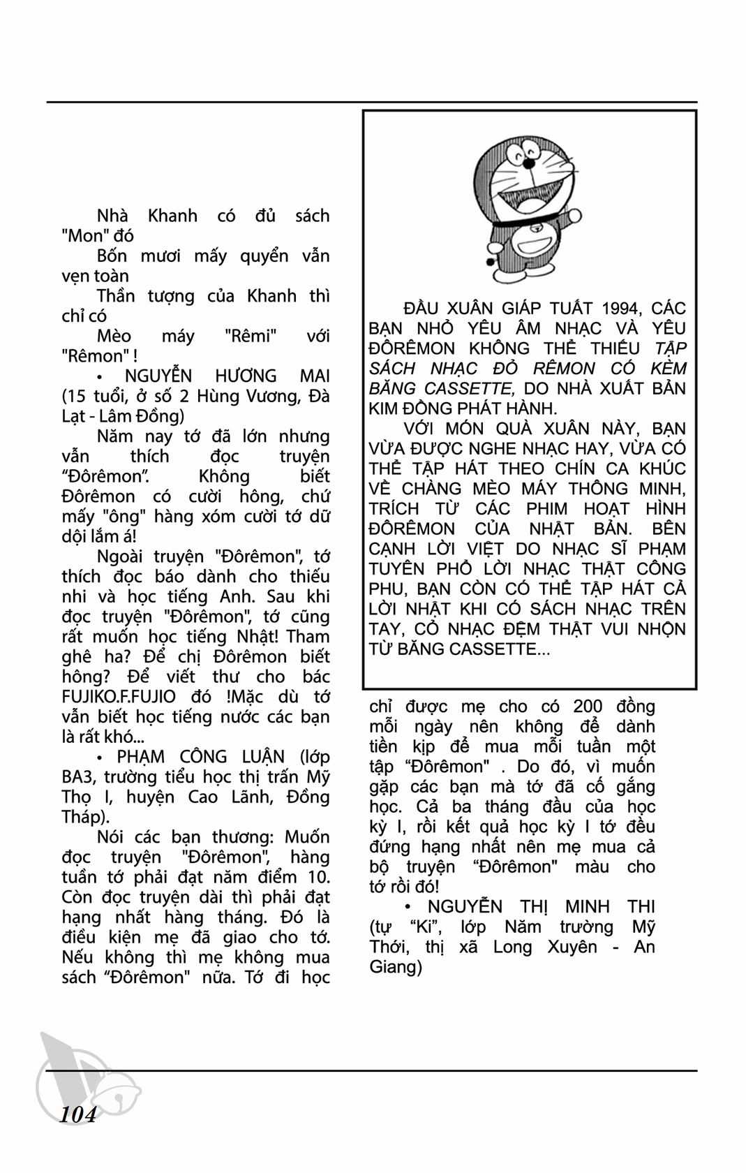 ĐôRêMon 1992 Chapter 46 trang 102