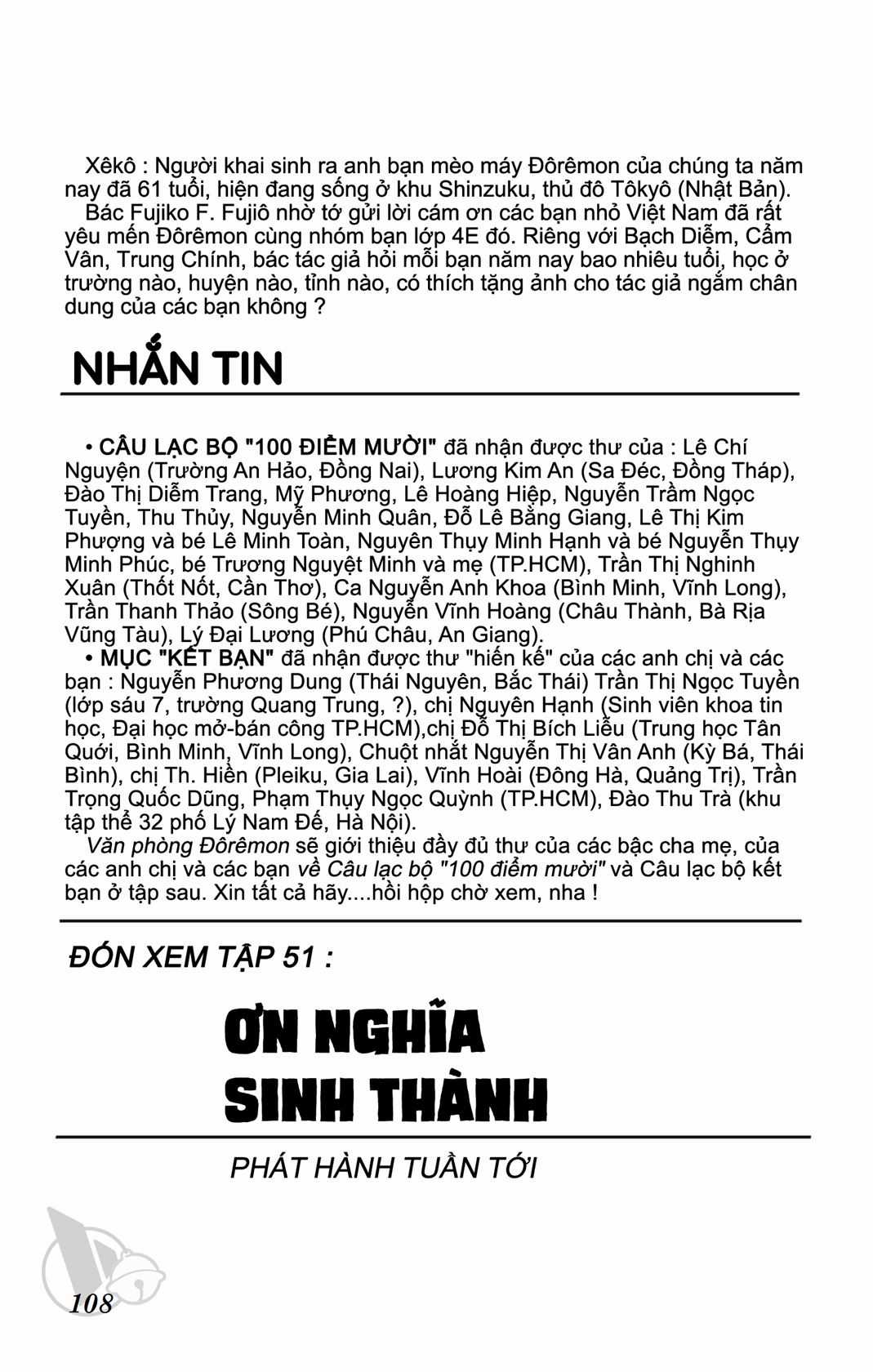 ĐôRêMon 1992 Chapter 50 trang 107