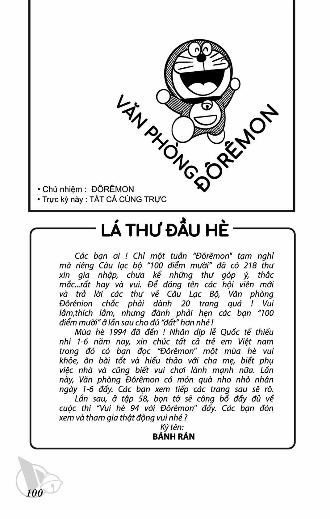 ĐôRêMon 1992 Chapter 57 trang 100