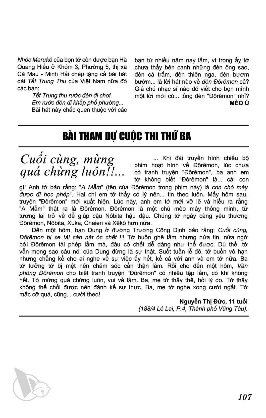 ĐôRêMon 1992 Chapter 65 trang 106