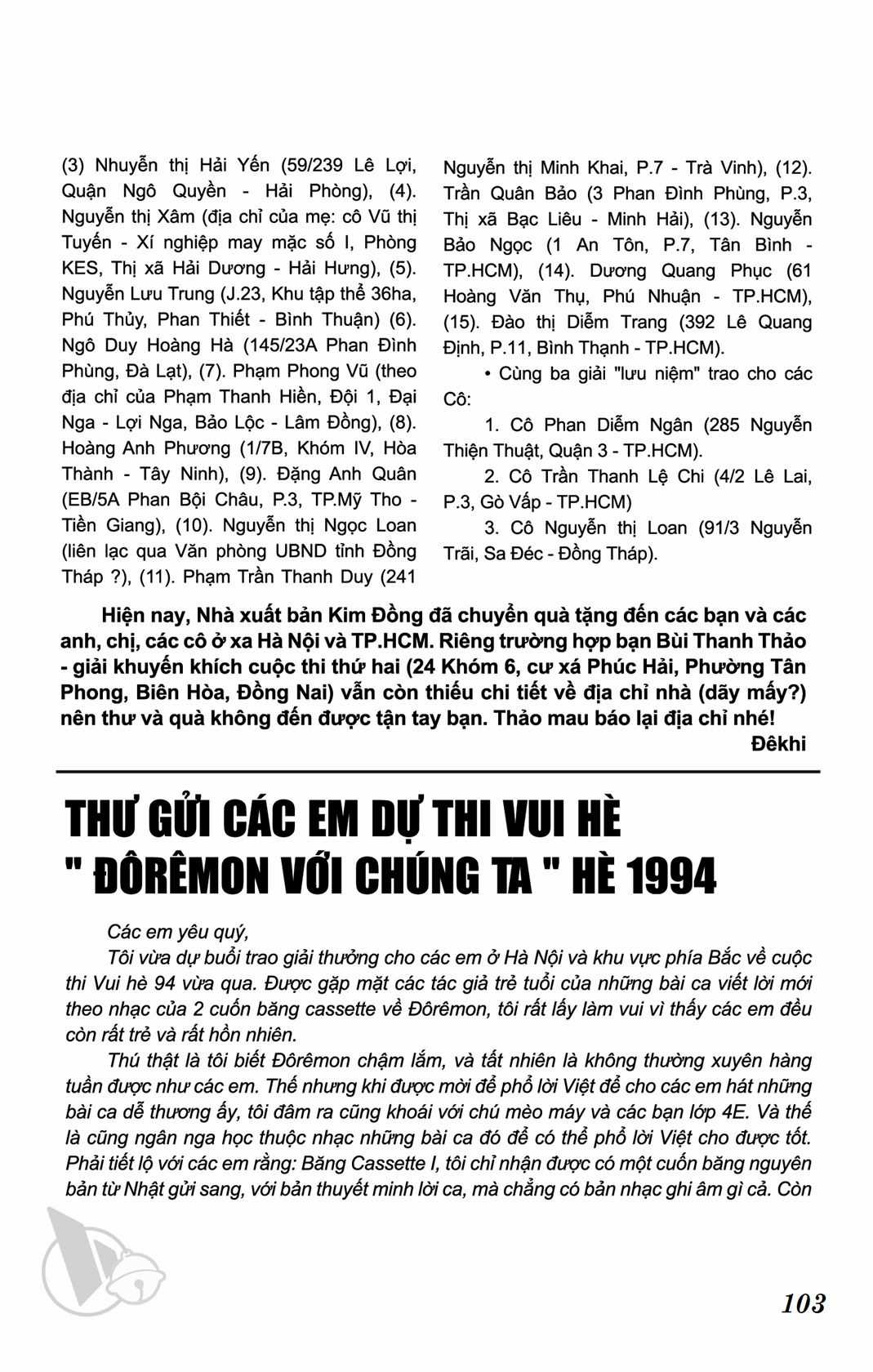 ĐôRêMon 1992 Chapter 66 trang 102