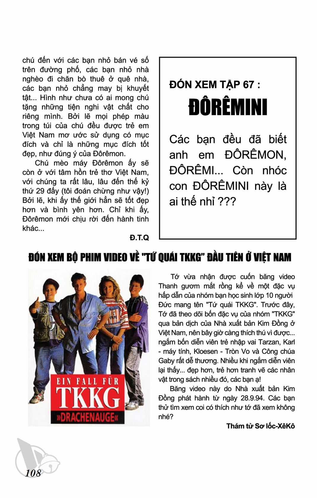 ĐôRêMon 1992 Chapter 66 trang 107