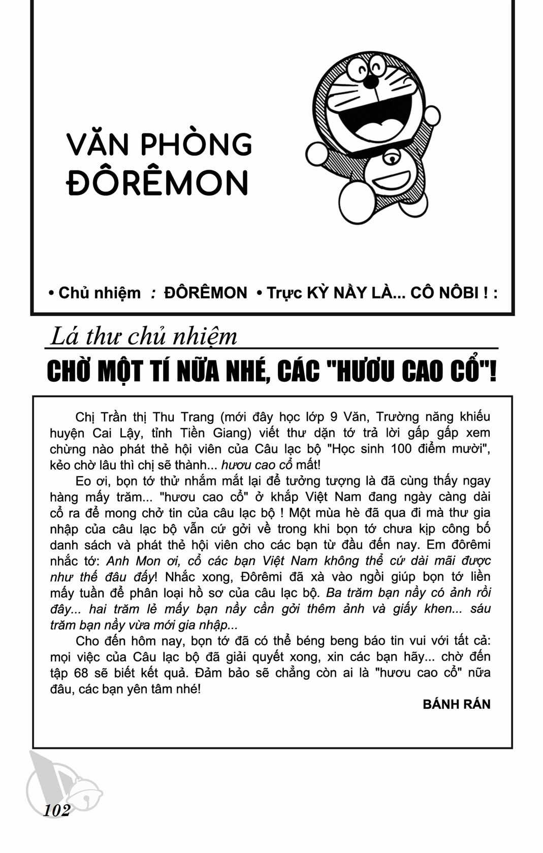ĐôRêMon 1992 Chapter 67 trang 101