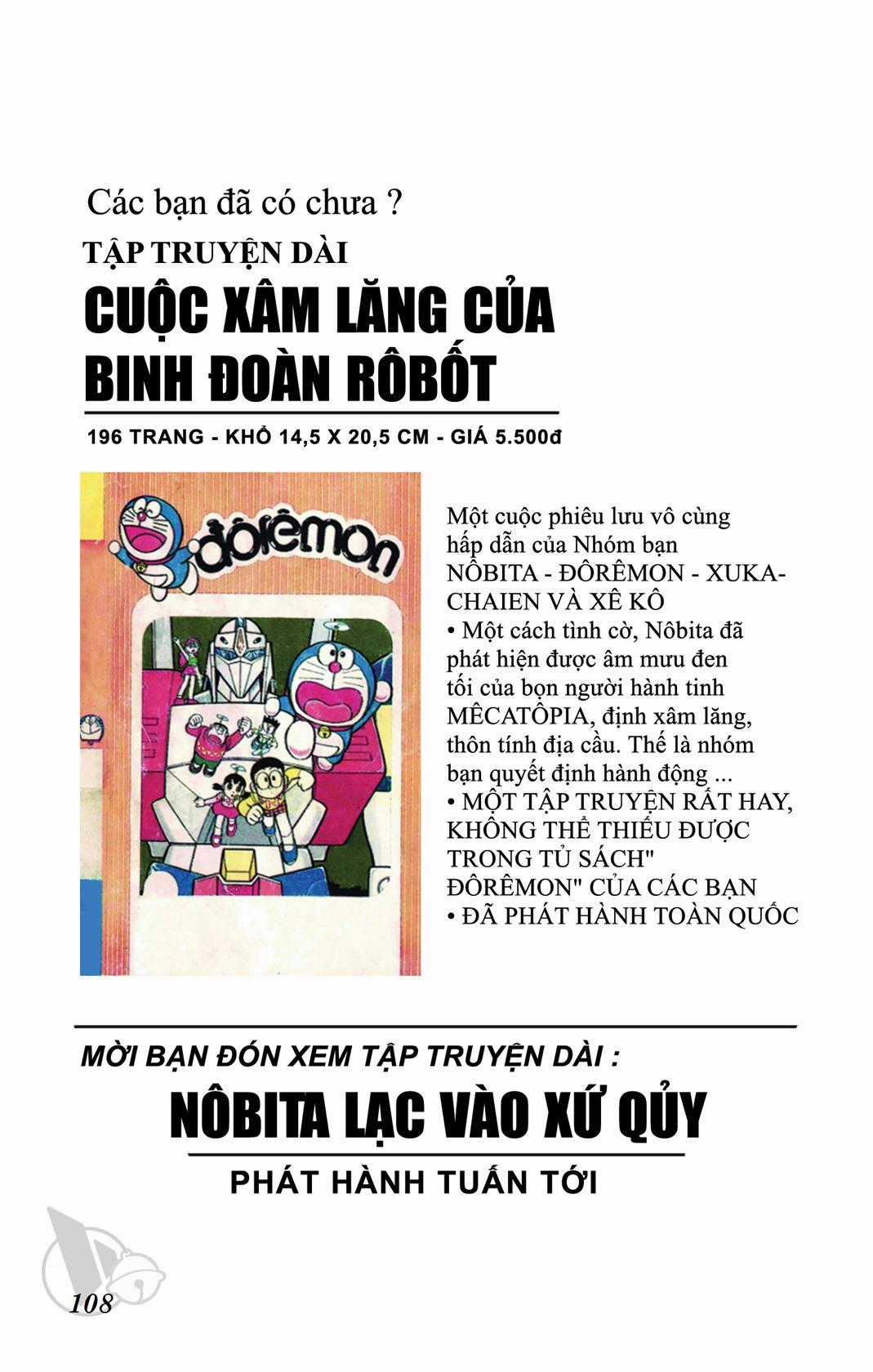 ĐôRêMon 1992 Chapter 70 trang 107