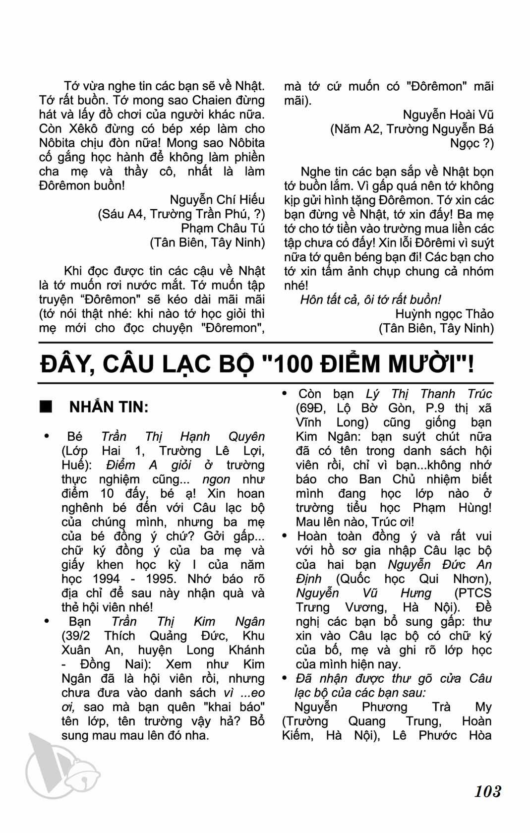 ĐôRêMon 1992 Chapter 74 trang 102