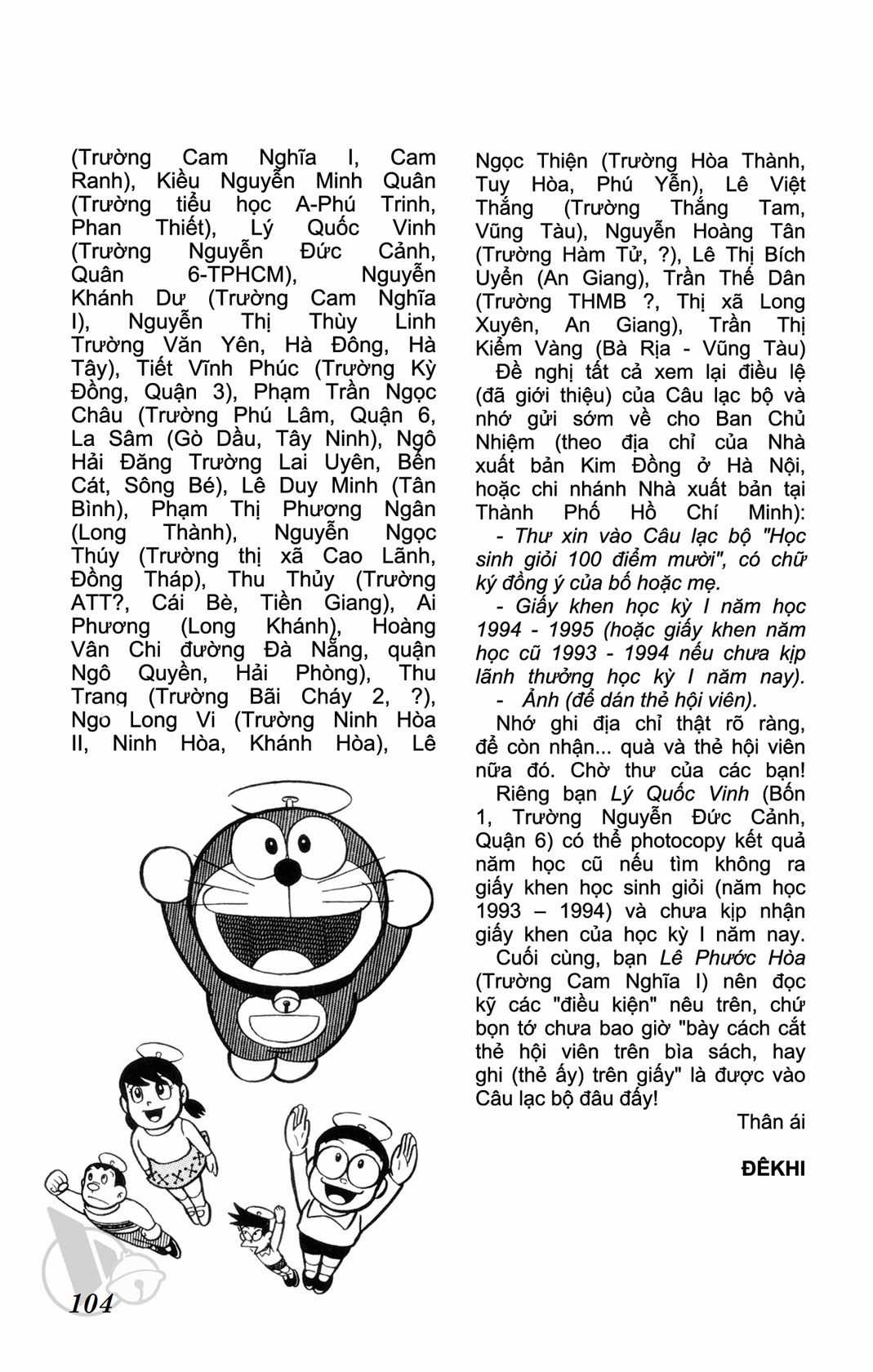 ĐôRêMon 1992 Chapter 74 trang 103