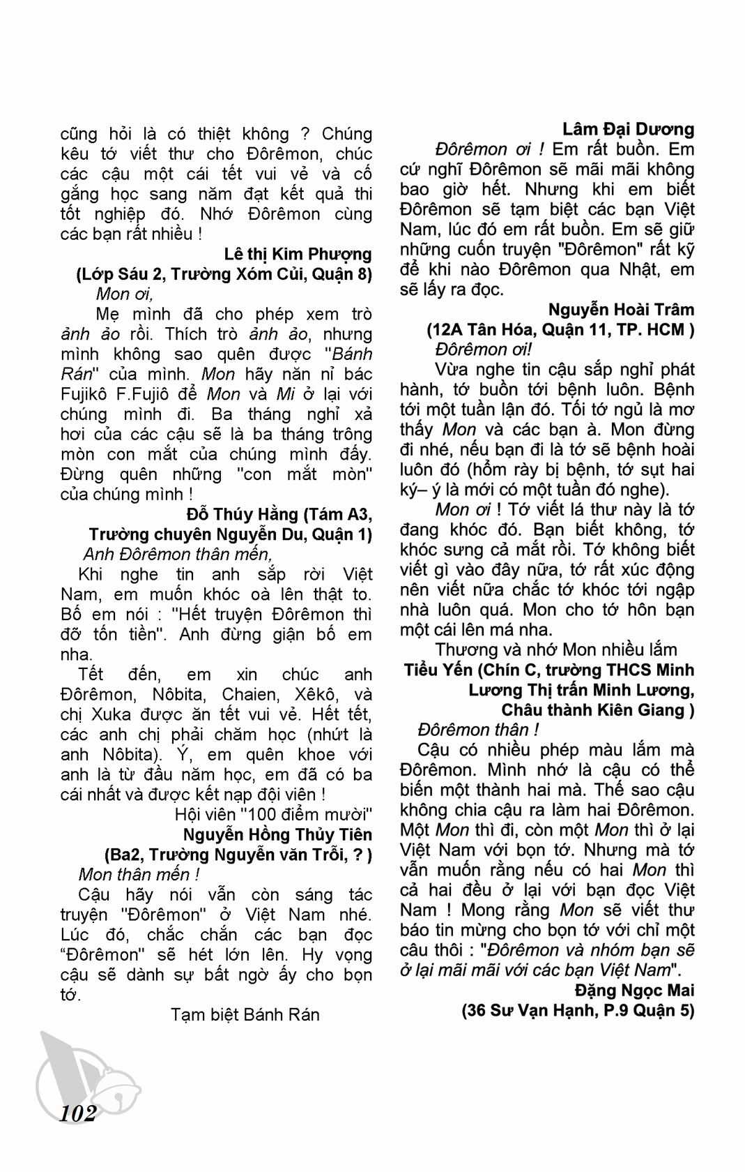 ĐôRêMon 1992 Chapter 75 trang 102