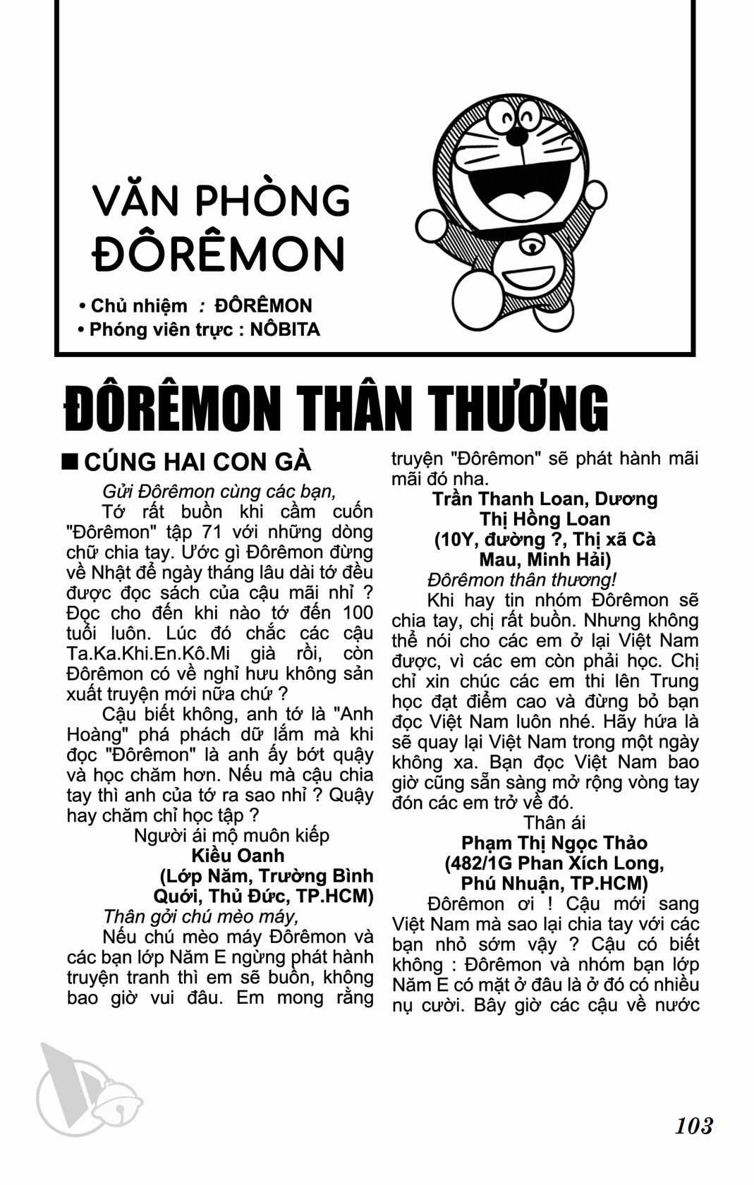 ĐôRêMon 1992 Chapter 76 trang 102