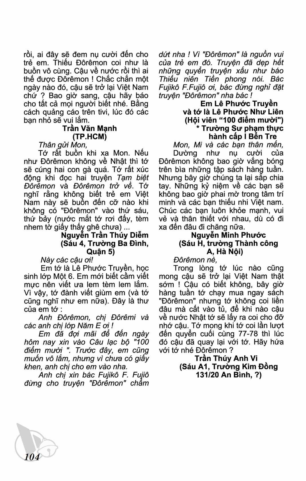 ĐôRêMon 1992 Chapter 76 trang 103