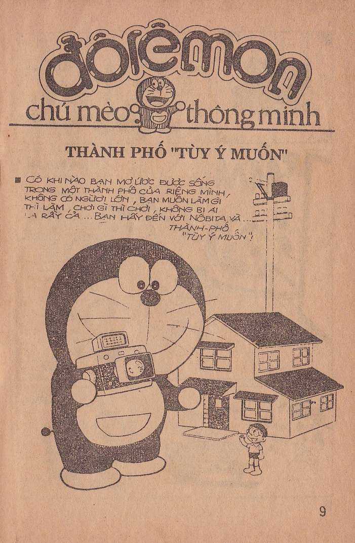 đôrêmon 78 truyện ngắn 1992 Chapter 1 trang 10