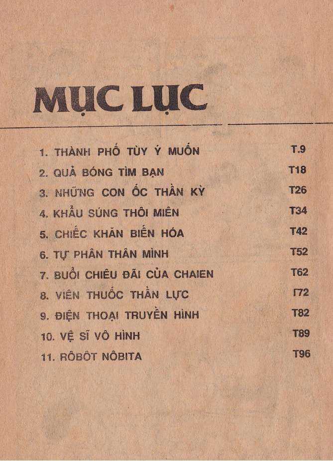 đôrêmon 78 truyện ngắn 1992 Chapter 1 trang 107