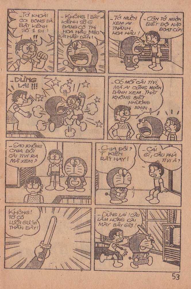 đôrêmon 78 truyện ngắn 1992 Chapter 1 trang 54