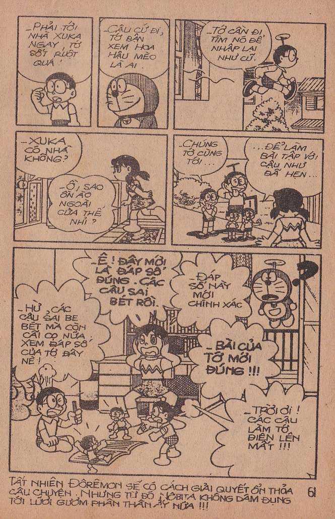 đôrêmon 78 truyện ngắn 1992 Chapter 1 trang 62