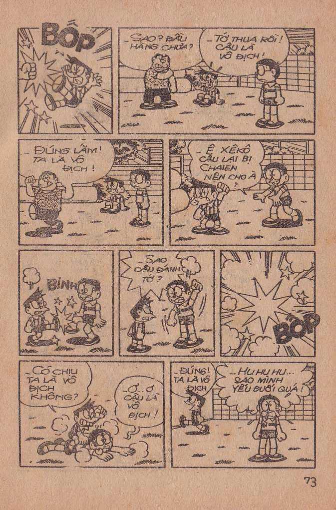 đôrêmon 78 truyện ngắn 1992 Chapter 1 trang 74