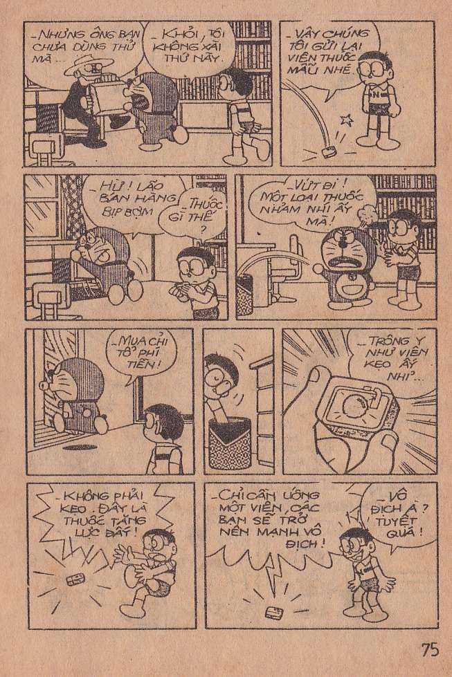 đôrêmon 78 truyện ngắn 1992 Chapter 1 trang 76