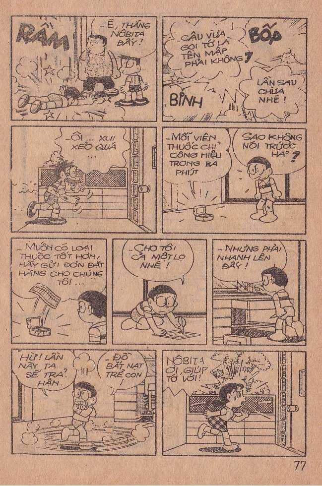 đôrêmon 78 truyện ngắn 1992 Chapter 1 trang 78