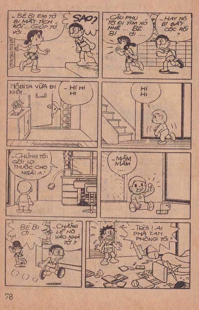 đôrêmon 78 truyện ngắn 1992 Chapter 1 trang 79