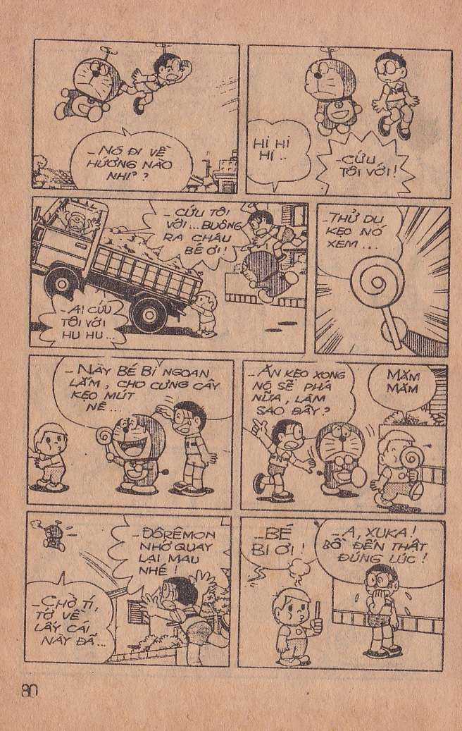 đôrêmon 78 truyện ngắn 1992 Chapter 1 trang 81