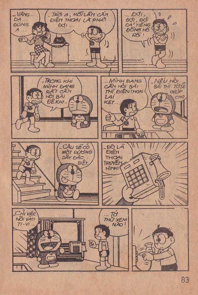 đôrêmon 78 truyện ngắn 1992 Chapter 1 trang 84