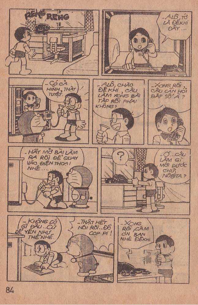 đôrêmon 78 truyện ngắn 1992 Chapter 1 trang 85