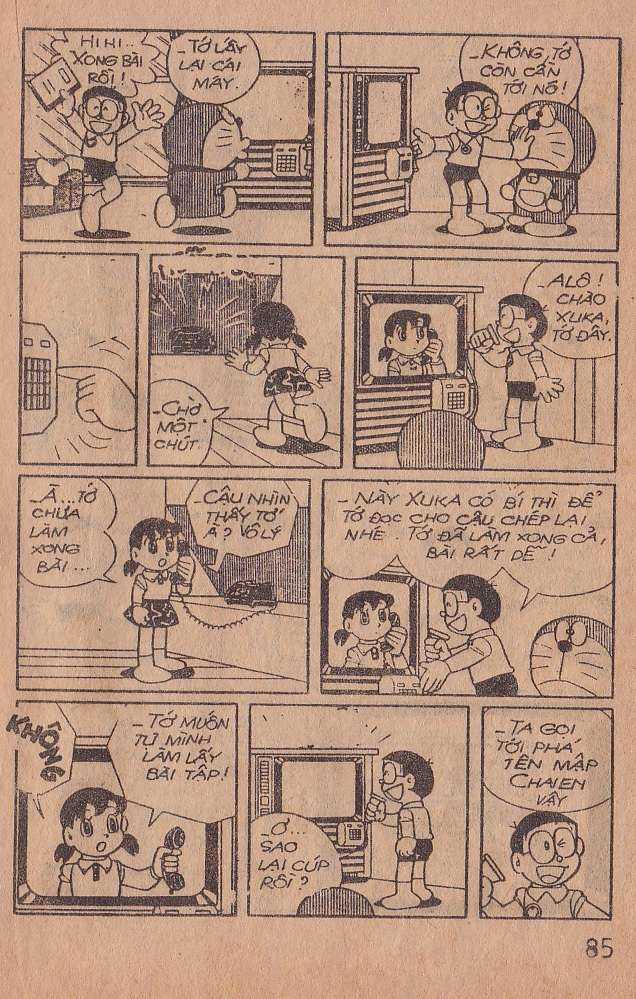 đôrêmon 78 truyện ngắn 1992 Chapter 1 trang 86