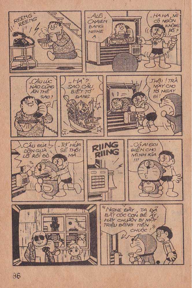 đôrêmon 78 truyện ngắn 1992 Chapter 1 trang 87