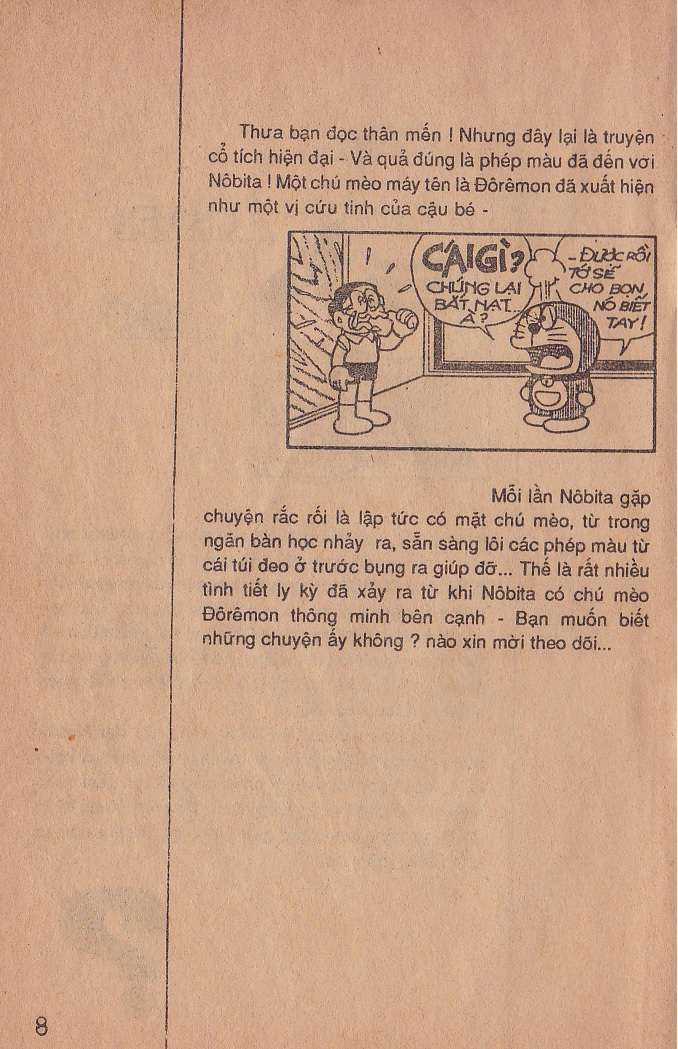 đôrêmon 78 truyện ngắn 1992 Chapter 1 trang 9