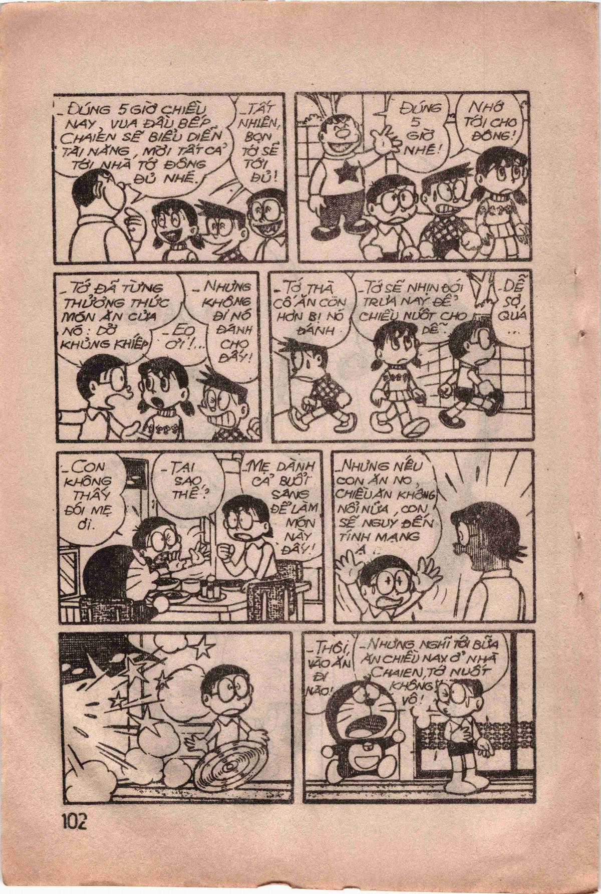 đôrêmon 78 truyện ngắn 1992 Chapter 10 trang 103