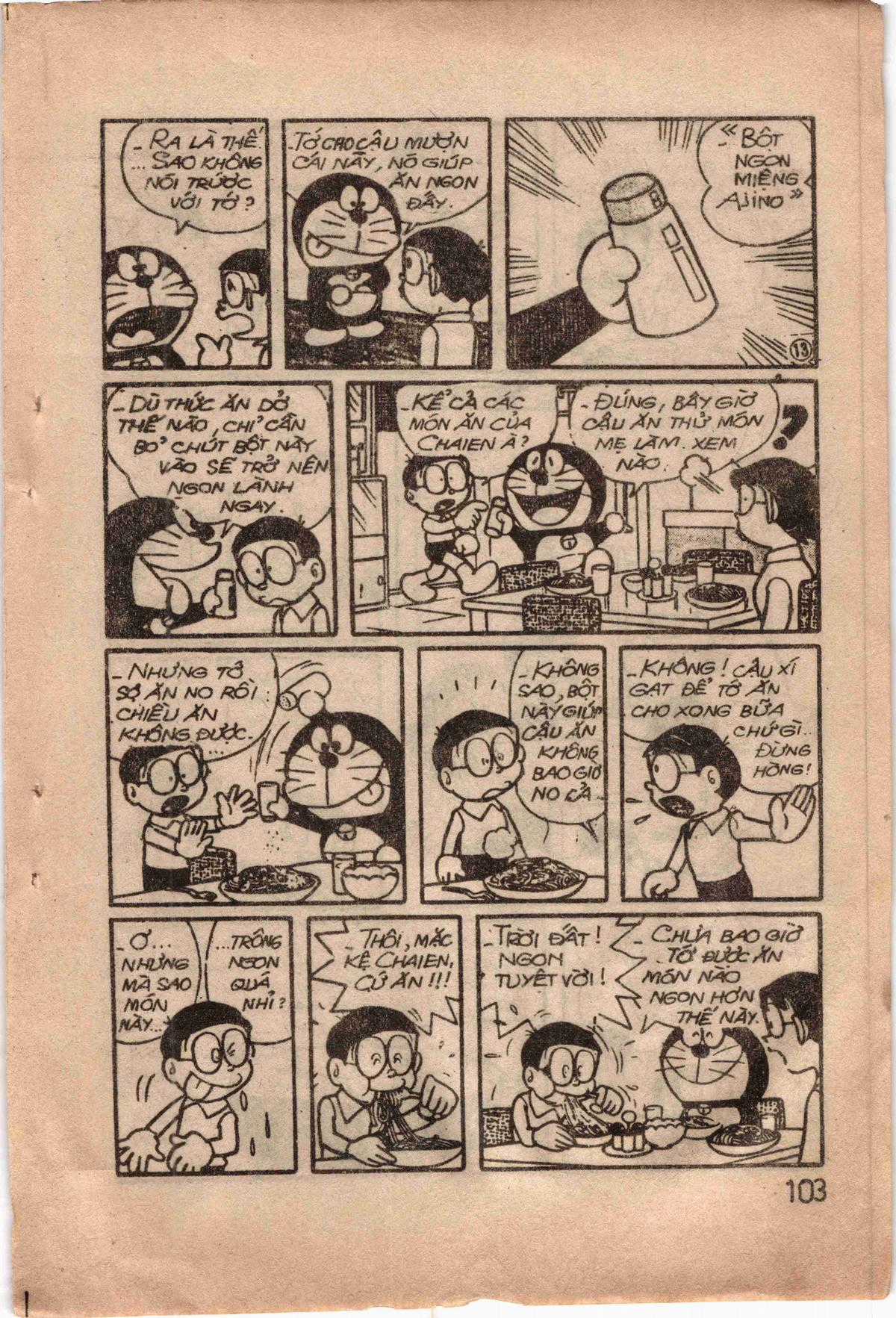 đôrêmon 78 truyện ngắn 1992 Chapter 10 trang 104