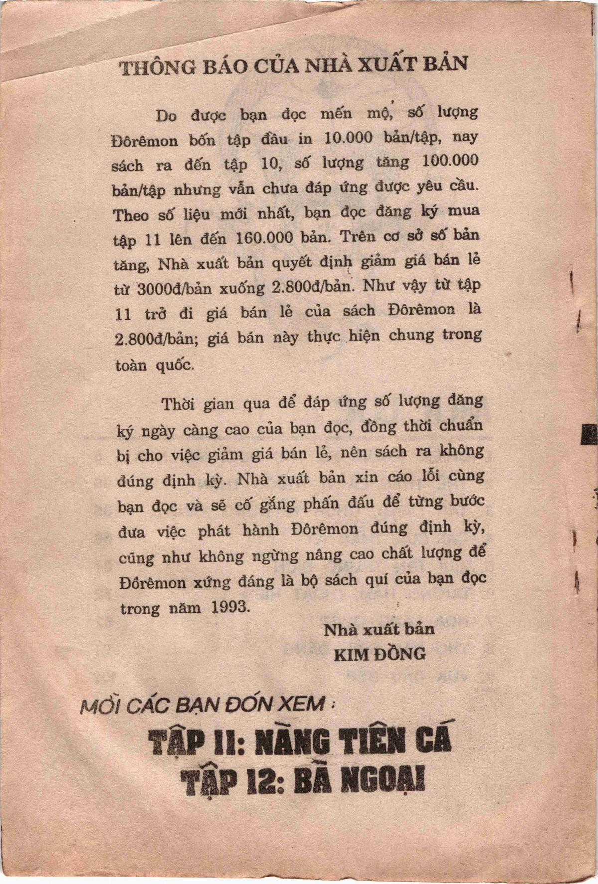 đôrêmon 78 truyện ngắn 1992 Chapter 10 trang 109