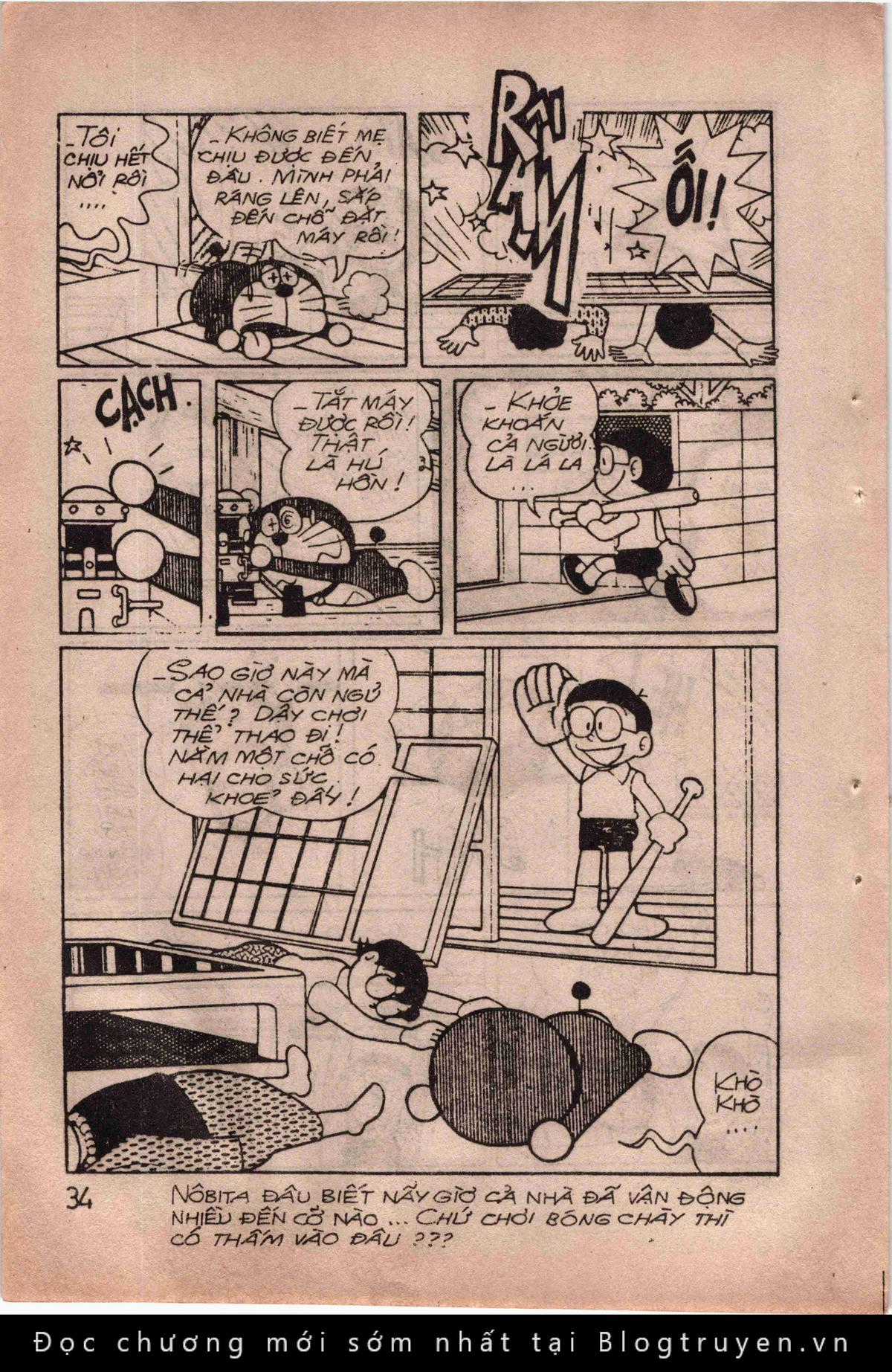 đôrêmon 78 truyện ngắn 1992 Chapter 10 trang 35