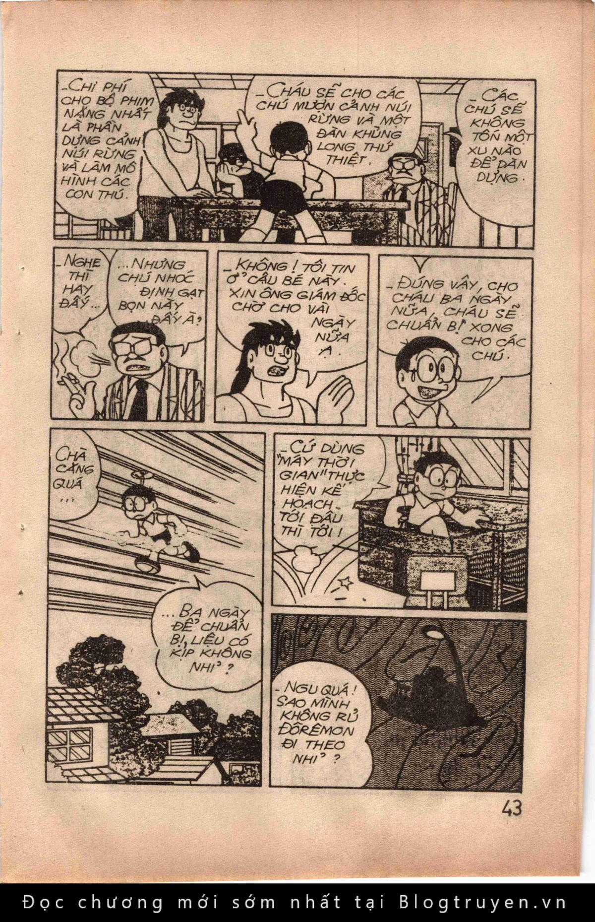 đôrêmon 78 truyện ngắn 1992 Chapter 10 trang 44