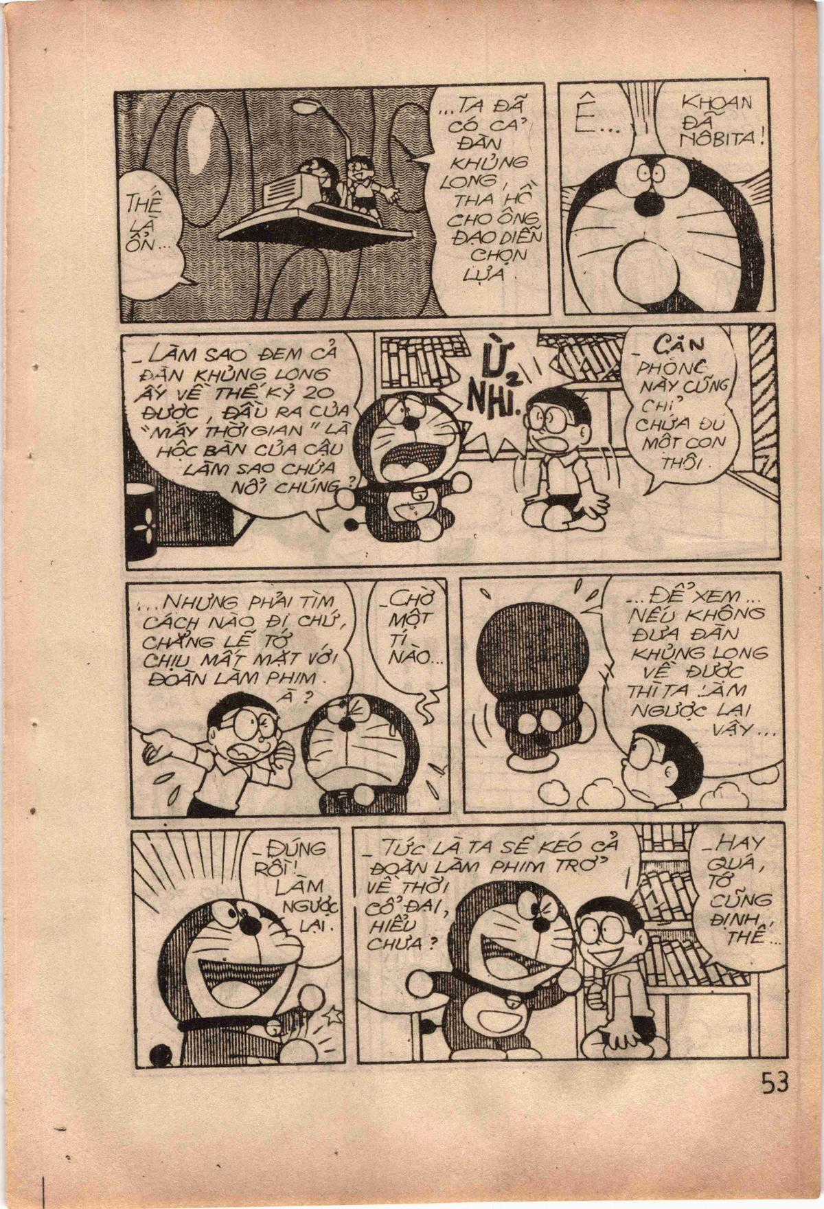 đôrêmon 78 truyện ngắn 1992 Chapter 10 trang 54