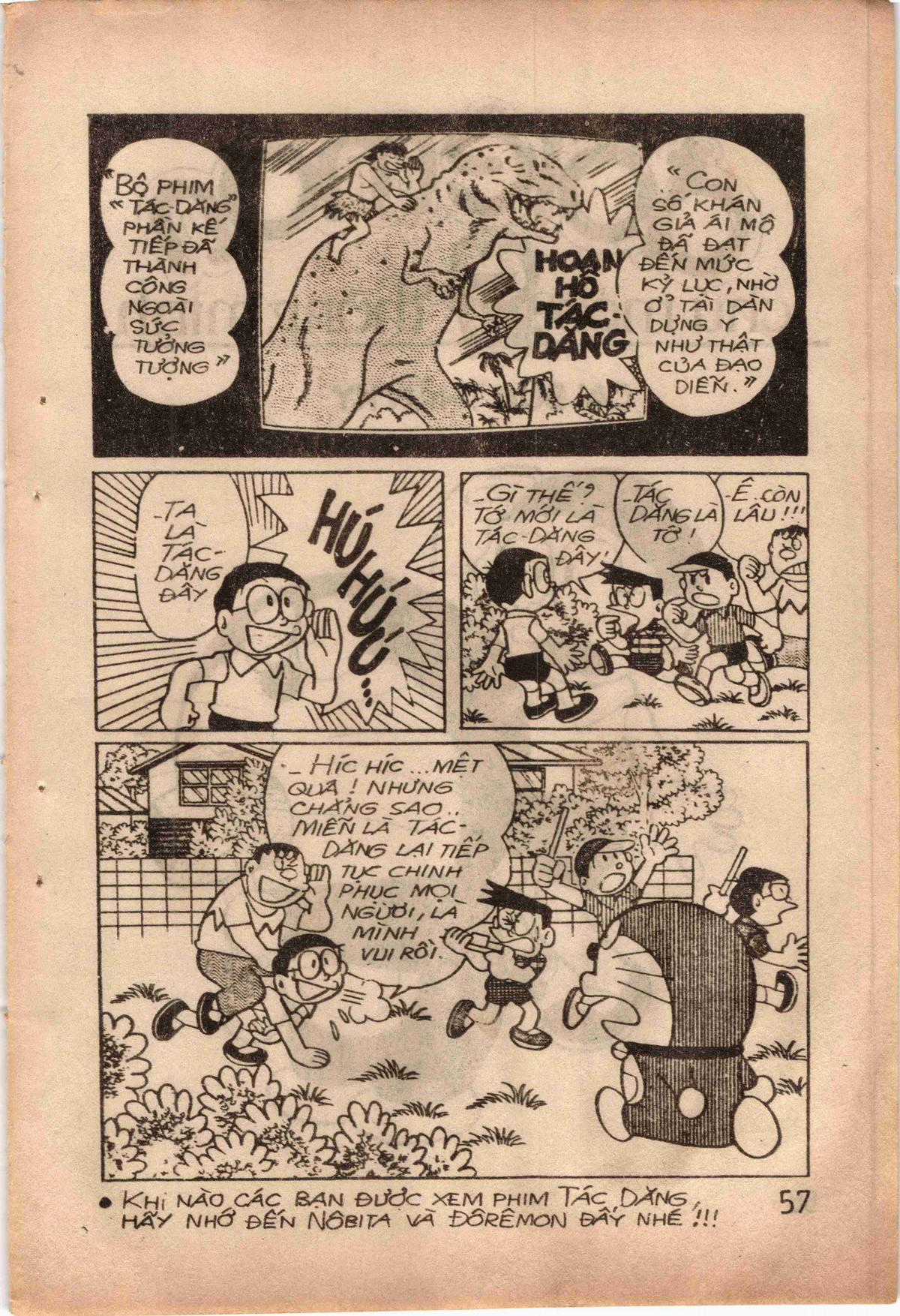 đôrêmon 78 truyện ngắn 1992 Chapter 10 trang 58