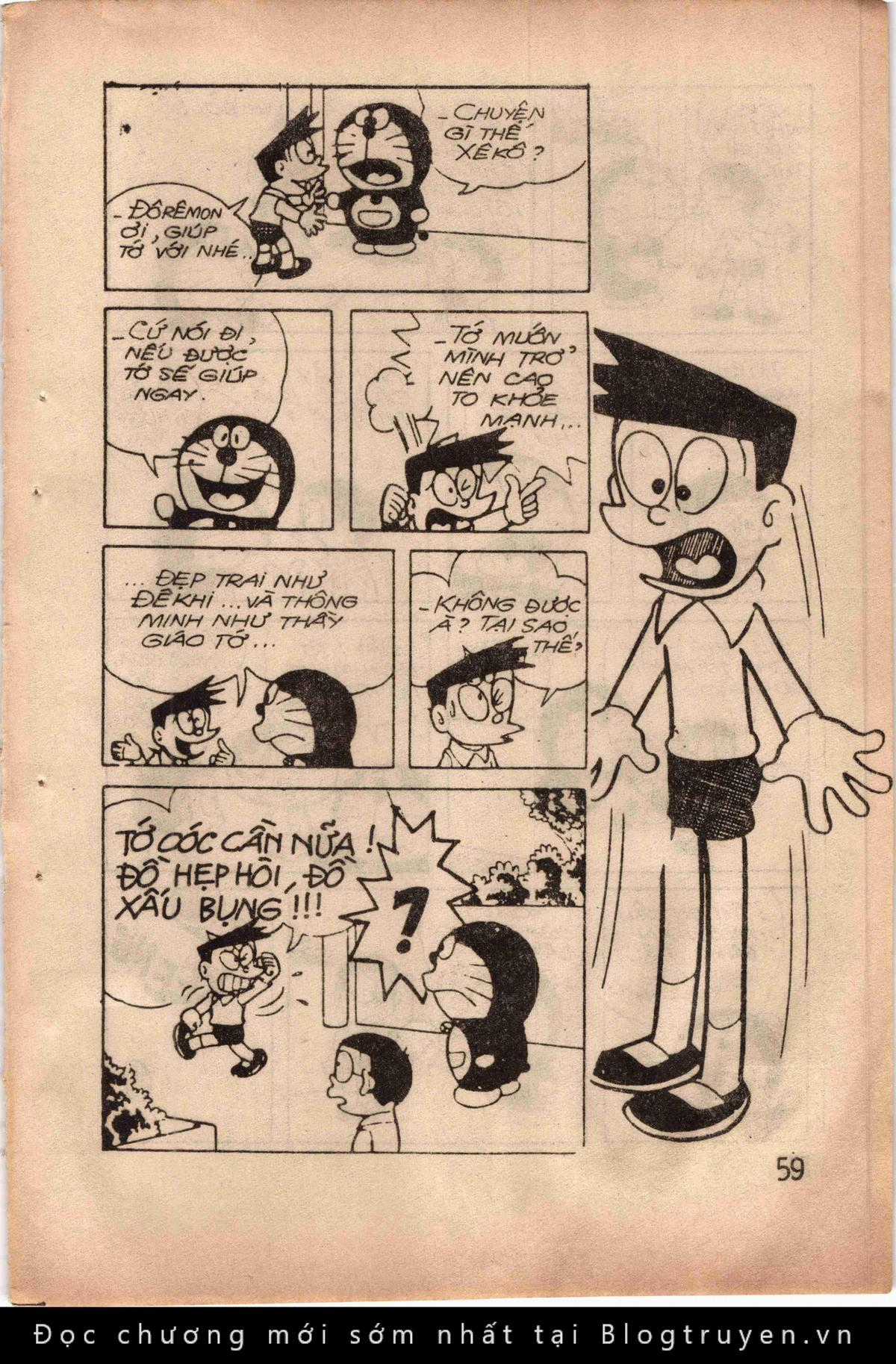 đôrêmon 78 truyện ngắn 1992 Chapter 10 trang 60