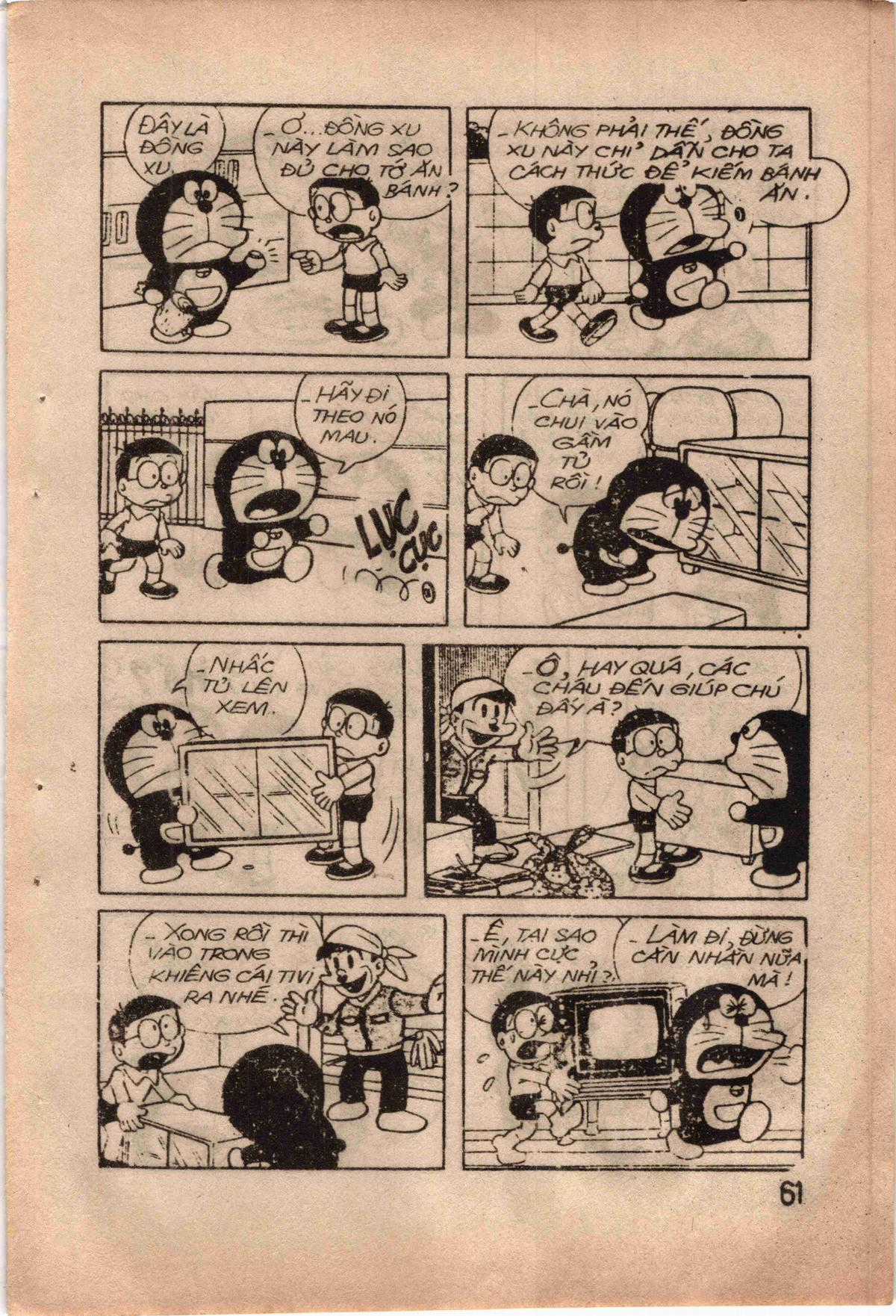 đôrêmon 78 truyện ngắn 1992 Chapter 10 trang 62