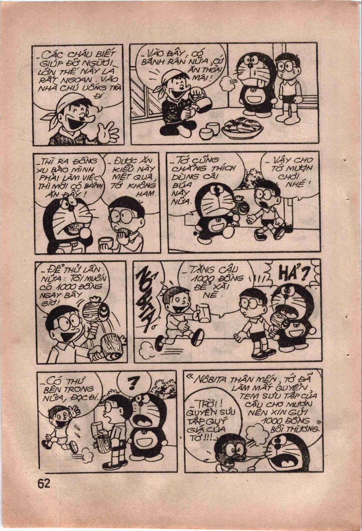 đôrêmon 78 truyện ngắn 1992 Chapter 10 trang 63