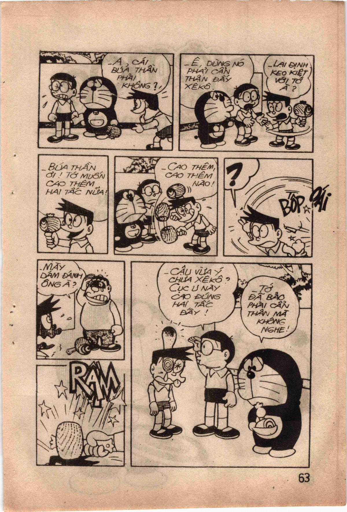 đôrêmon 78 truyện ngắn 1992 Chapter 10 trang 64