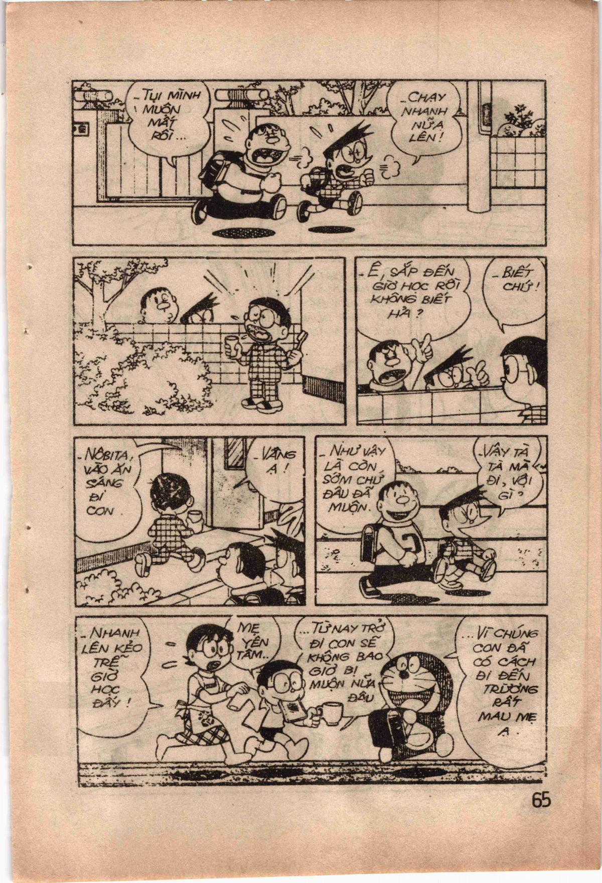 đôrêmon 78 truyện ngắn 1992 Chapter 10 trang 66