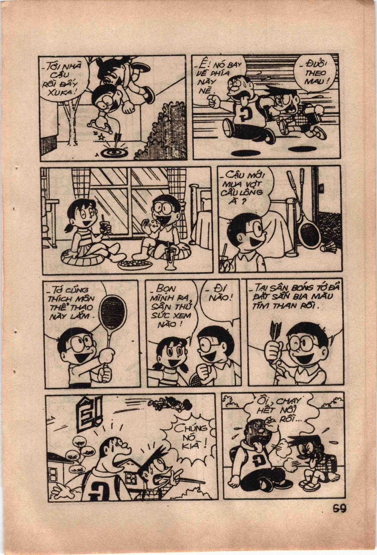 đôrêmon 78 truyện ngắn 1992 Chapter 10 trang 70