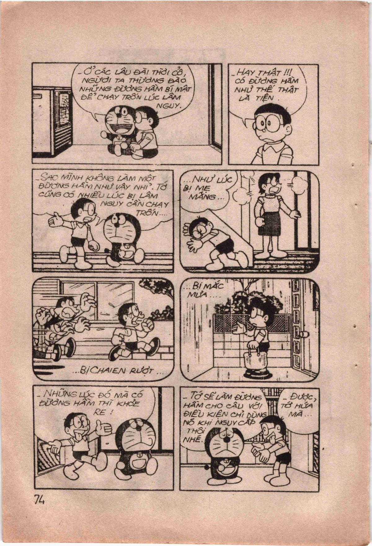 đôrêmon 78 truyện ngắn 1992 Chapter 10 trang 75