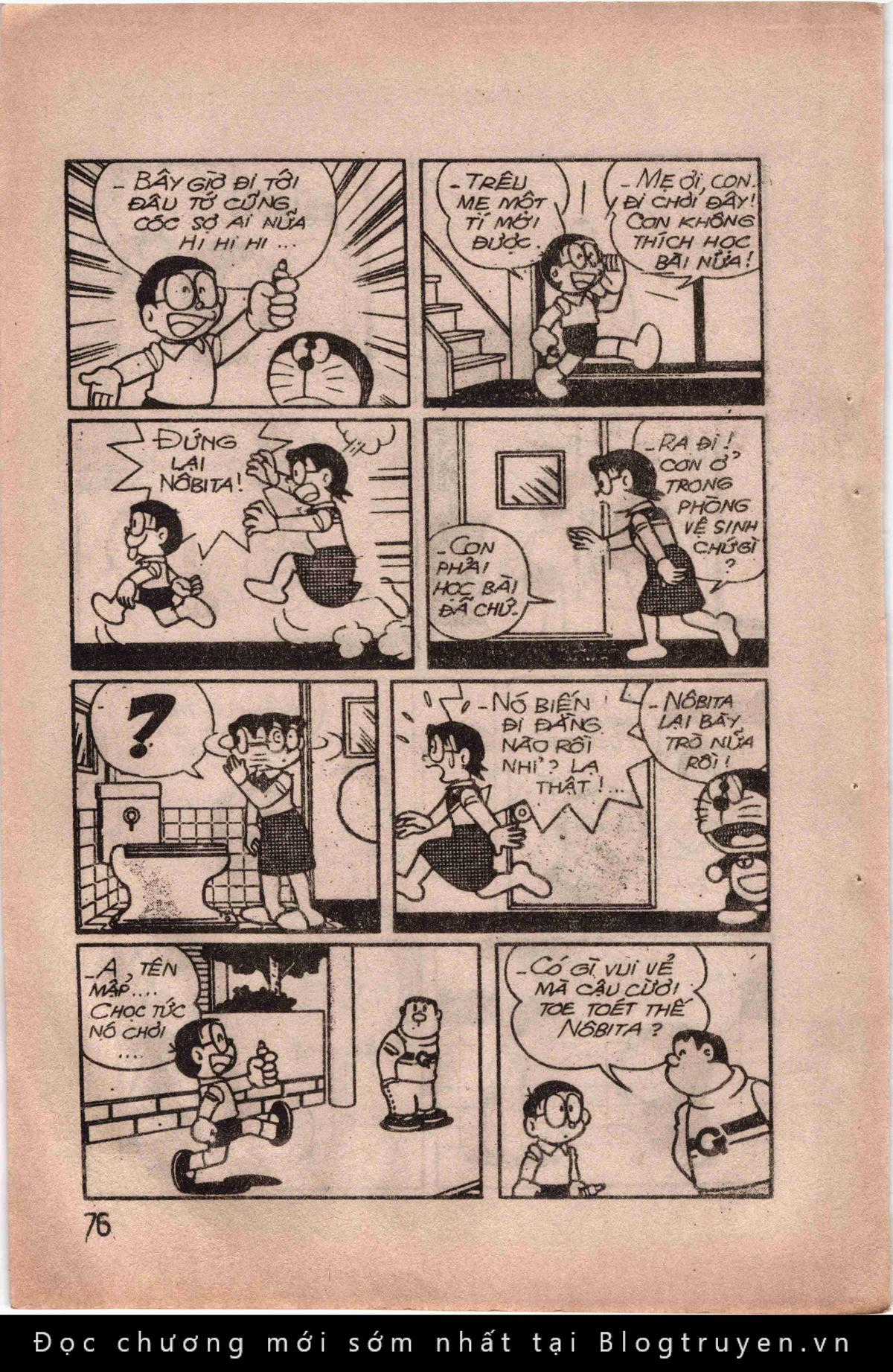 đôrêmon 78 truyện ngắn 1992 Chapter 10 trang 77